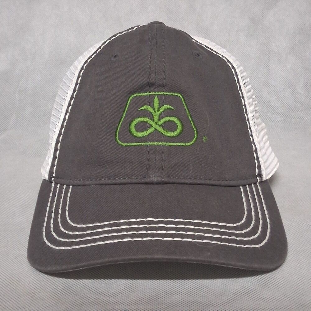 Fahrenheit Pioneer Seeds Snapback Hat Gray Mesh Back Adjustable One Size
